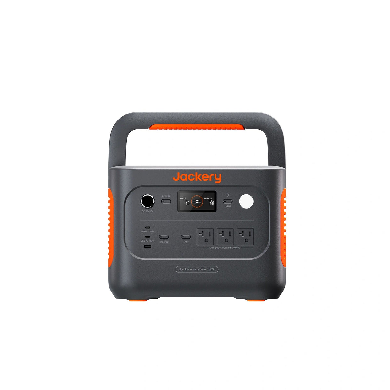 Jackery Explorer 1000 v2 portable power station front view